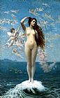 Venus Canvas Paintings - Venus Rising